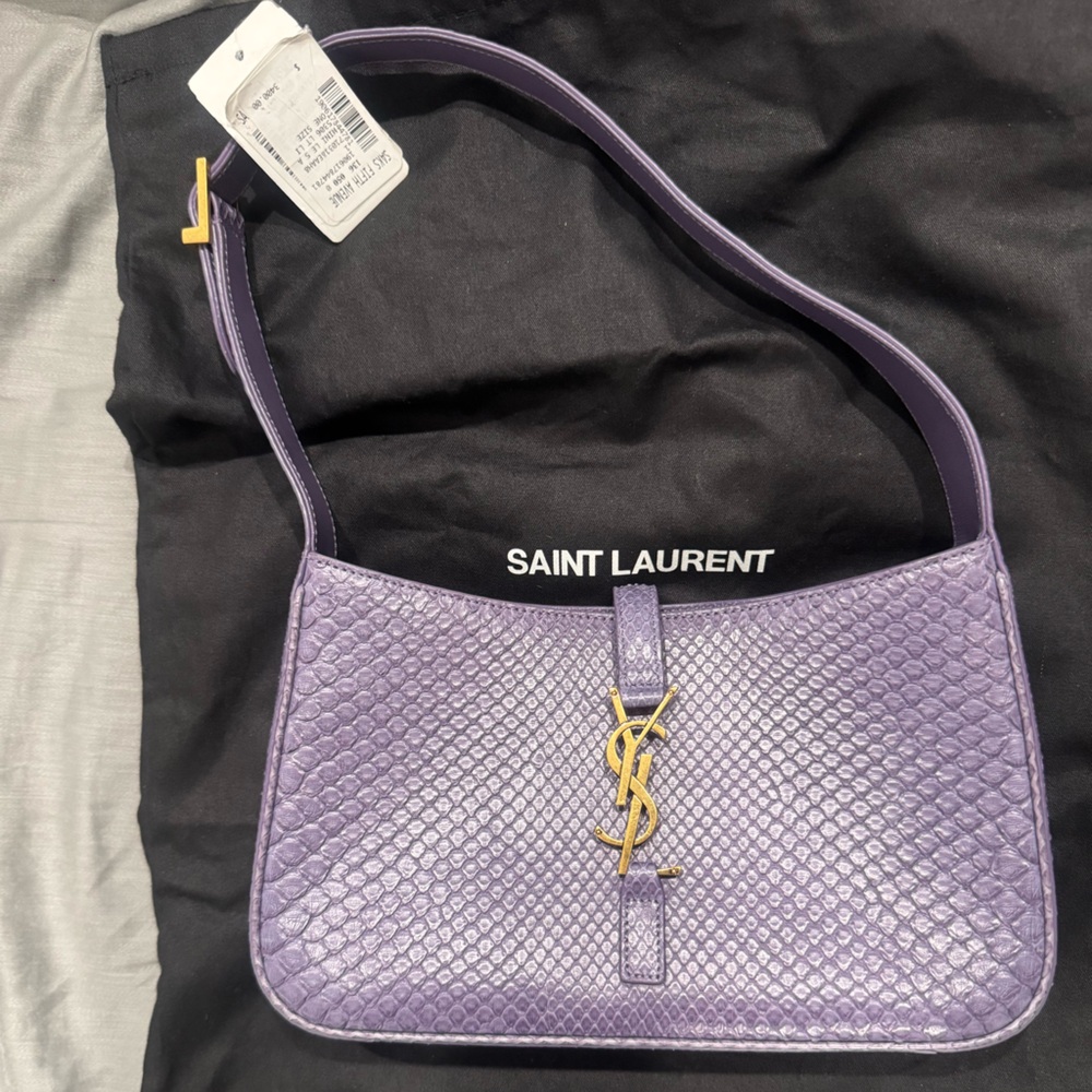 Saint Laurent Lavender Shoulder Bag